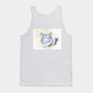 Chinchilla portrait Tank Top